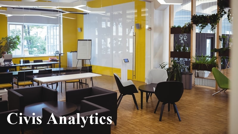 Civis Analytics office desks